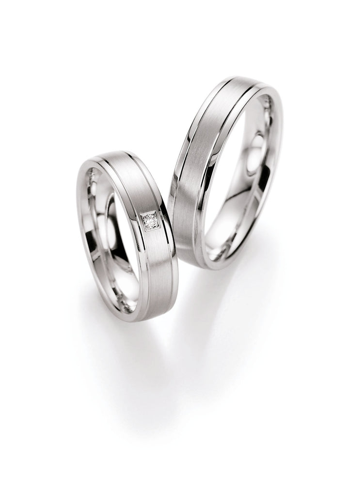Ringe aus 925 Silber mit Diamant und  Gravur | CR55-10030