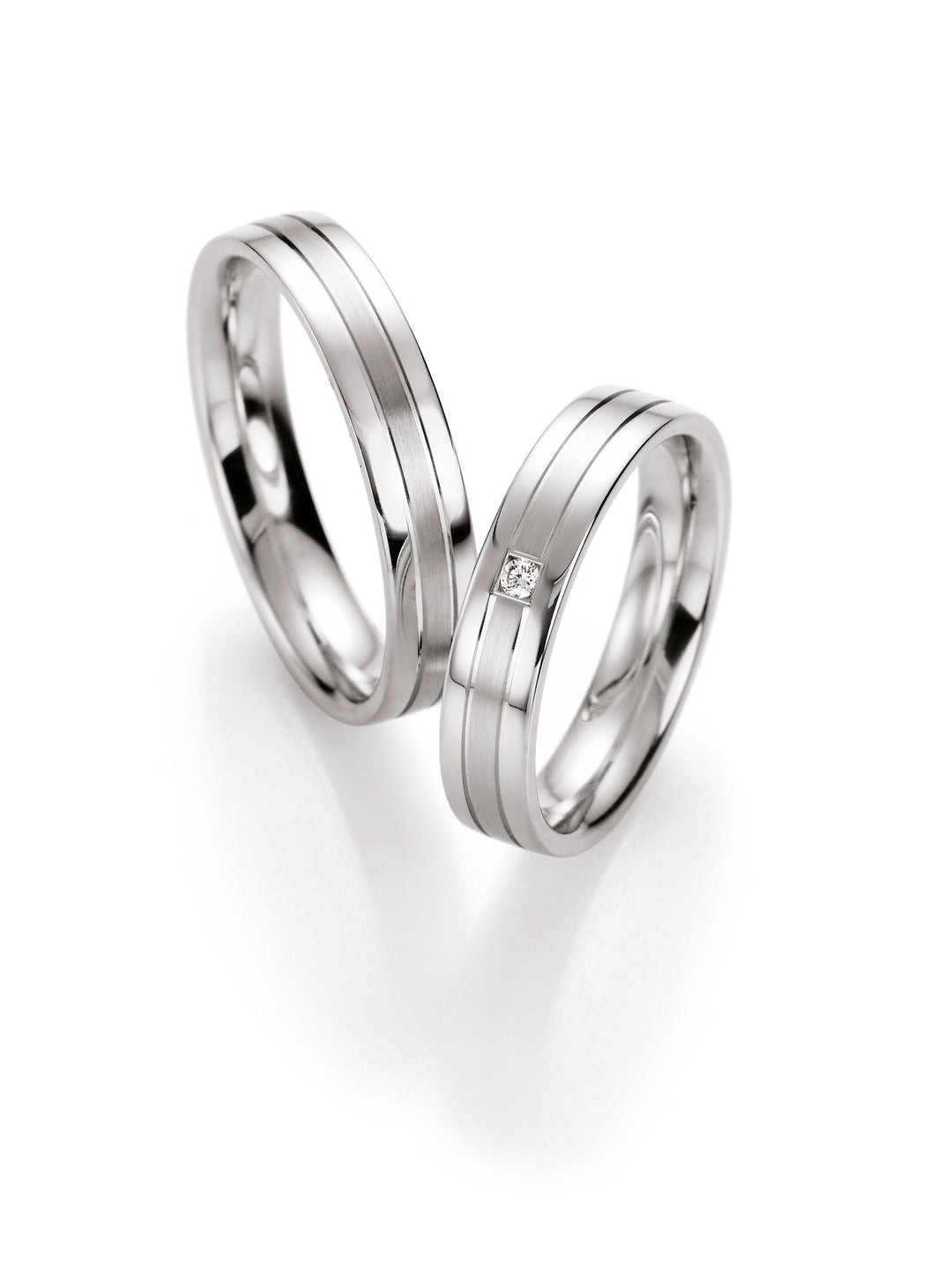 Ringe aus 925 Silber mit Diamant und  Gravur | CR55-10130