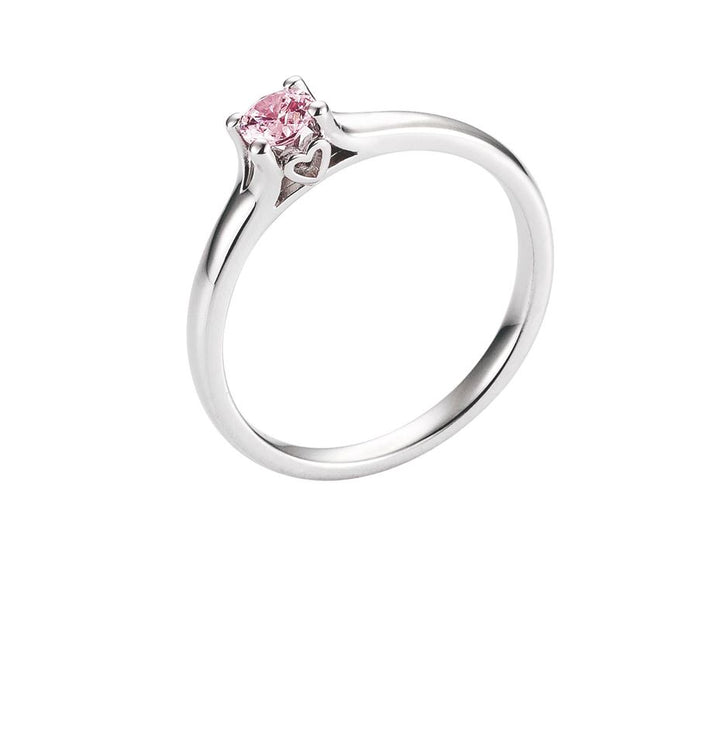 Verlobungsringe  aus Gold mit Rosa Diamant | BM02RO