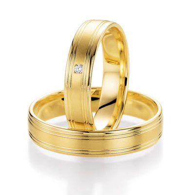 Ring ohne Steinbesatz / 333 Gelbgold