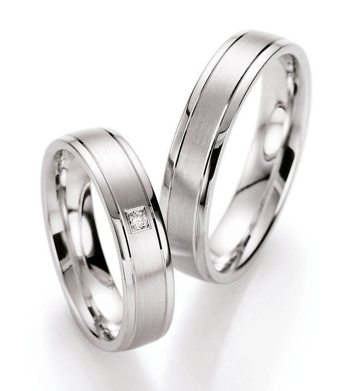 Ringe aus 925 Silber mit Diamant und  Gravur | CR55-10030