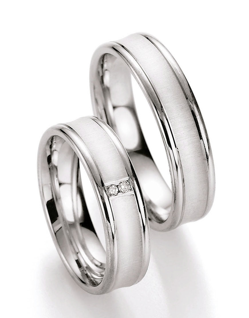 Ringe aus 925 Silber mit Diamant und  Gravur | CR55-10170