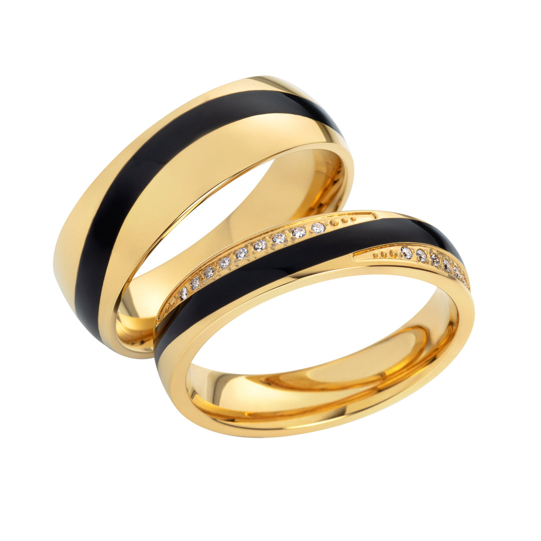Partnerringe Bicolor