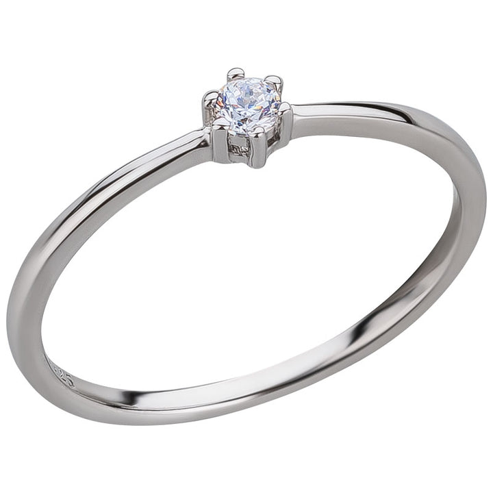 Verlobungsringe aus 925 Silber mit Zirkonia | SR 1897