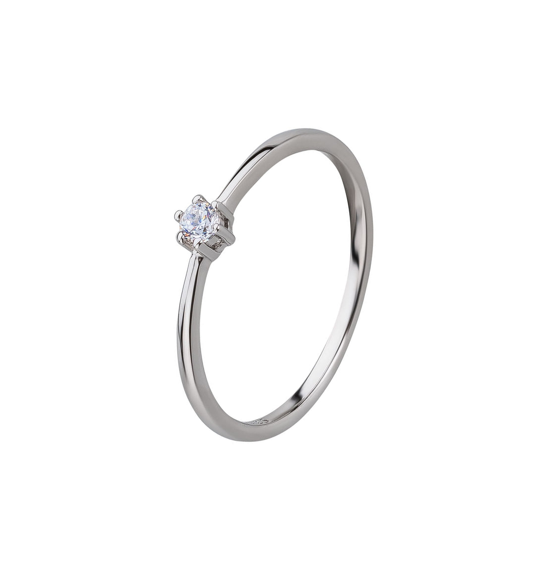 Verlobungsringe aus 925 Silber mit Zirkonia | SR 1897