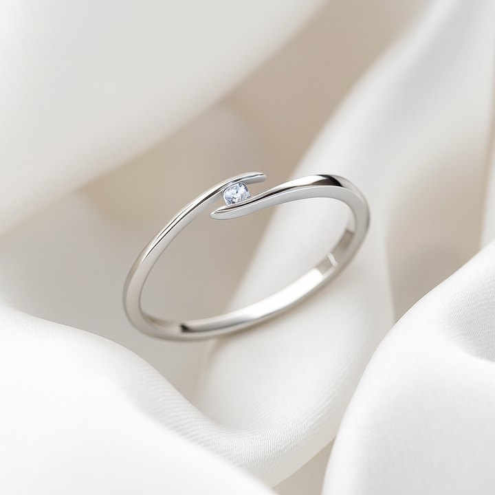 Verlobungsringe aus 925 Silber mit Zirkonia | SR 1898